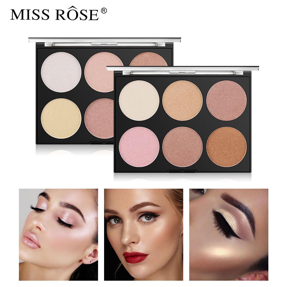 Miss Rose Highlighter Palette Glow Kit Miss Rose Makeup