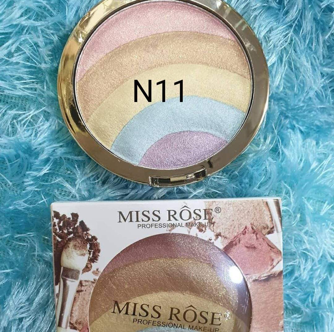 MISS ROSE 5 in 1 EyeShadow and Highlighter Miss Rose Makeup